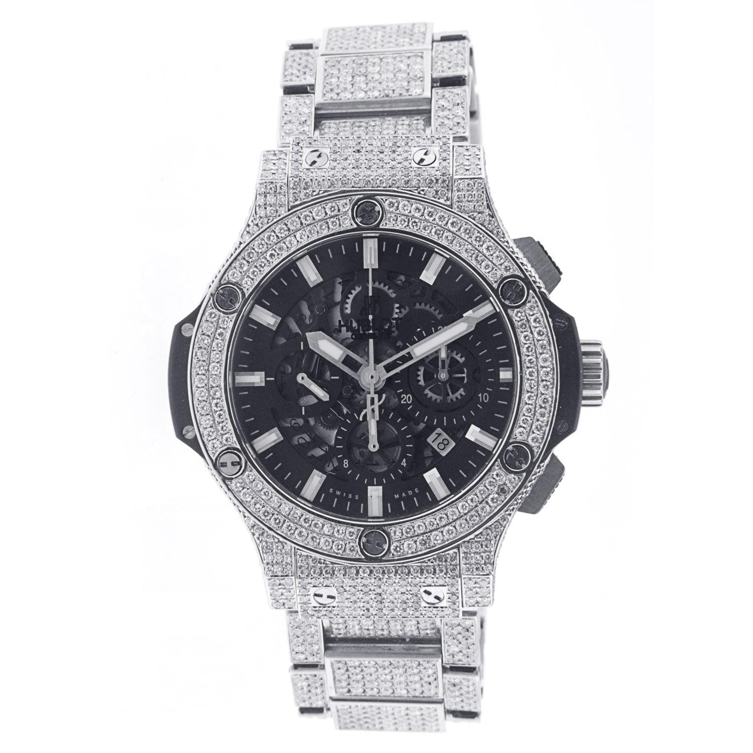 Hublot Big Bang Aero Band with Diamonds