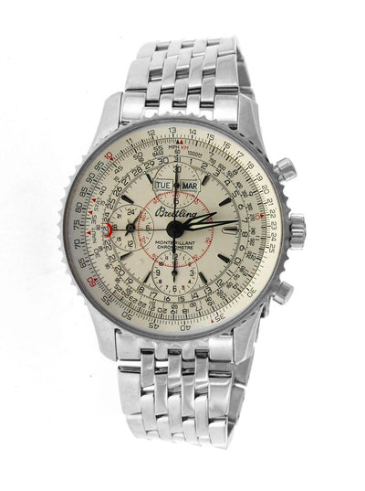 Stainless Steel Breitling Montbrillant