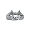 18K White Gold BJ8671R Women's Ring With 0.56 CT Diamonds