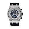 Audemars Piguet Royal Oak Offshore "Panda" 26170ST 42MM White Dial With Black Leather Bracelet