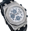 Audemars Piguet Royal Oak Offshore "Panda" 26170ST 42MM White Dial With Black Leather Bracelet