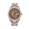 Rolex Datejust Diamond Watch, 126331 41mm, Champagne Diamond Dial With Two Tone Oyster Bracelet