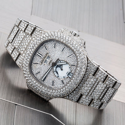 Patek Philippe Nautilus 5726/1A 40MM Diamond Dial With 25.75 CT Diamonds