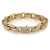 14K Yellow Gold Custom Diamond Bracelet With 21.41 CT Diamonds