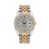 Rolex Datejust Diamond Watch, 116233 36mm, Silver Mother of Pearl Dial With 1.40 CT Diamonds