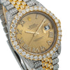 Rolex Datejust Diamond Watch, 126333 41mm, Champagne Diamond Dial With Stainless Steel Jubilee Bracelet