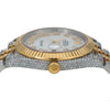 Rolex Datejust Diamond Watch, 126333 41mm, Silver Diamond Dial With Two Tone Bracelet