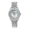 Rolex Datejust Diamond Watch, 178240 31mm, Blue Mother Of Pearl Dial with 9.25CT Diamonds