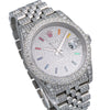 Rolex Datejust Diamond Watch, 116234 36mm, Silver Diamond Dial With Stainless Steel Bracelet