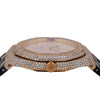 Audemars Piguet Royal Oak 15400OR 41MM Rose Gold Diamond Dial With 14.75 CT Diamonds