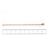 14K Rose Gold Women Bracelet With Small Balls