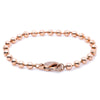 14K Rose Gold Women Bracelet With Small Balls