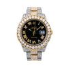 Rolex Datejust II Diamond Watch, 116333 41mm, Black Diamond Dial With 16.25 CT Diamonds