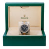 Rolex Datejust II Diamond Watch, 116333 41mm, Black Diamond Dial With Two Tone Oyster Bracelet