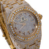 Audemars Piguet Royal Oak Lady 67076BA 27MM Champagne Diamond Dial With 17.95 CT Diamonds