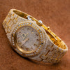 Audemars Piguet Royal Oak Lady 67076BA 27MM Champagne Diamond Dial With 17.95 CT Diamonds