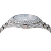 Rolex Day-Date II Diamond Watch, 218239 41mm, Silver Diamond Dial With 18K White Gold Bracelet