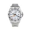 Stainless Steel Rolex Explorer II 216570 42mm White Dial