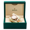 18K Rose Gold Rolex Day-Date 118235 36mm Pink Champagne with Roman Numerals Dial