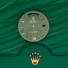 Original Rolex Men's Day- Date 41MM Hunter Green Roman Numeral Dial