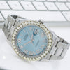 Rolex Datejust II Diamond Watch, 116300 41mm, Blue Diamond Dial With Stainless Steel Bracelet