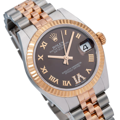 Rolex Datejust 178271 31MM Brown Dial With Two Tone Bracelet