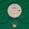 Original Rolex Men's Datejust 40MM Creme Non Numerical Dial