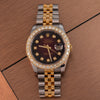 Rolex Datejust Diamond Watch, 116233 36mm, Red Diamond Dial With 1.20 CT Diamonds