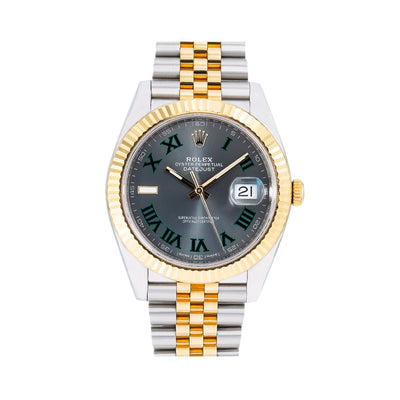 Rolex Datejust 126333 41MM Gray Dial With Two Tone Jubilee Bracelet