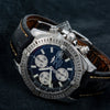 Breitling Chronomat Evolution A13356 44MM Black Dial With Stainless Steel Bracelet