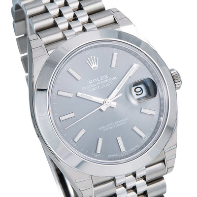 Rolex Datejust 126300 41MM Gray Dial With Stainless Steel Jubilee Bracelet