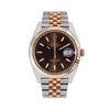 Rolex Datejust II 126331 41MM Brown Dial With Two Tone Jubilee Bracelet