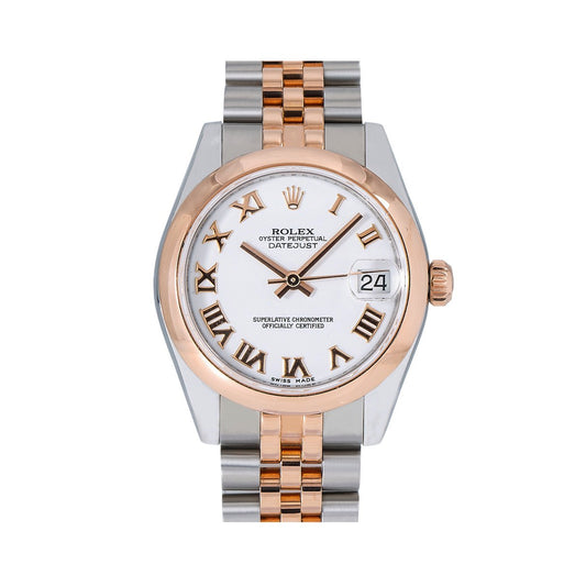 Rolex Datejust 178241 31MM White Dial With Two Tone Jubilee Bracelet