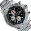 Breitling Super Avenger II A13371 48MM Black Dial With Stainless Steel Bracelet