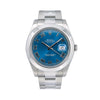 Rolex Datejust II 116300 41MM Blue Dial With Stainless Steel Bracelet