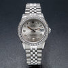 Rolex Datejust Diamond Watch, 68274 31mm, Silver Dial with 1.05CT Diamond Bezel