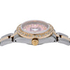 Rolex DateJust Two Tone Diamond Watch, 6917 26mm, Pink Dial with 0.90CT Diamond Bezel