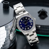 Rolex DateJust Diamond Watch, 68240 31mm, Blue Dial With 1.05CT Diamond Bezel