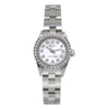 Rolex Oyster Perpetual Diamond Watch, 67193 26mm, White Mother of Pearl Dial with 0.90Ct Diamond Bezel