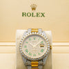 Rolex Datejust II 116333 Champagne Diamond Dial With 14.25 CT Diamonds