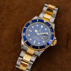 Rolex Submariner 16613 40MM Blue Dial With Two Tone Bracelet