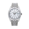 Rolex Datejust 126300 41MM White Dial With Stainless Steel Jubilee Bracelet