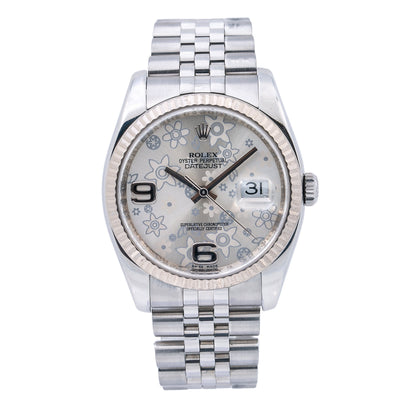 Rolex Datejust 116234 Silver Dial With Stainless Steel Jubilee Bracelet