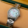 Rolex Datejust Diamond Watch, 1601 36mm, Light Blue Mother of Pearl Diamond Dial With 6.75