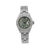 Rolex Oyster Perpetual Diamond Watch, DateJust 6916 26mm, Gray Diamond Dial With 0.90 CT Diamonds