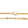 14K Yellow Gold  Chain with Round Shaped Balls