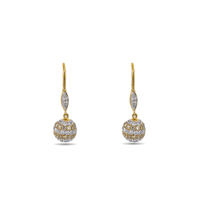 Yellow Gold Earrings E1561