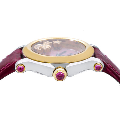 Chopard Happy Sport 278239 32mm Pink Mother Of Pearl Dial