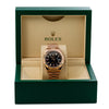 Rolex Day-Date II 218235 41MM Black Dial President Rose Gold