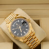 Rolex Day-Date 228238 40MM Black Stick Dial With President Yellow Gold Bracelet